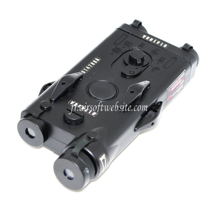 D-BOYS PEQ 2 Style Batterie Boîte avec RIS Montage Convient pour AEG Airsoft Noir