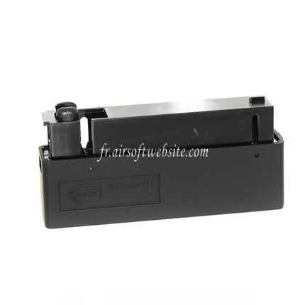E&C 25 BBs Metallmagazin Passend für L96 EC501 Airsoft-Scharfschützengewehr mit Federzug