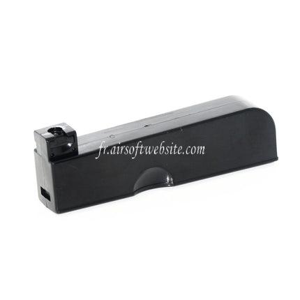 Airsoft Website 30 Billes Plastique Chargeur MB02 MB03 MB07 MB10D MB11D VSR-10 Bolt Action Fusils Noir