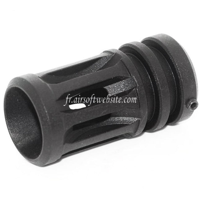 APS Bird Cage Muzzle Frein de Bouche Convient pour -14mm CCW sens antihoraire Canon Fusil Airsoft Noir