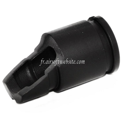 APS AKM Slant Frein de Bouche Convient pour -14mm CCW sens antihoraire Canon Fusil Airsoft Noir