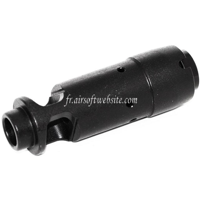 APS AK74 Muzzle Frein de Bouche Convient pour -14mm CCW sens antihoraire Canon Fusil Airsoft Noir
