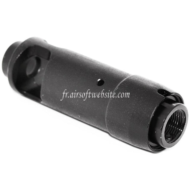 APS AK74 Muzzle Frein de Bouche Convient pour -14mm CCW sens antihoraire Canon Fusil Airsoft Noir