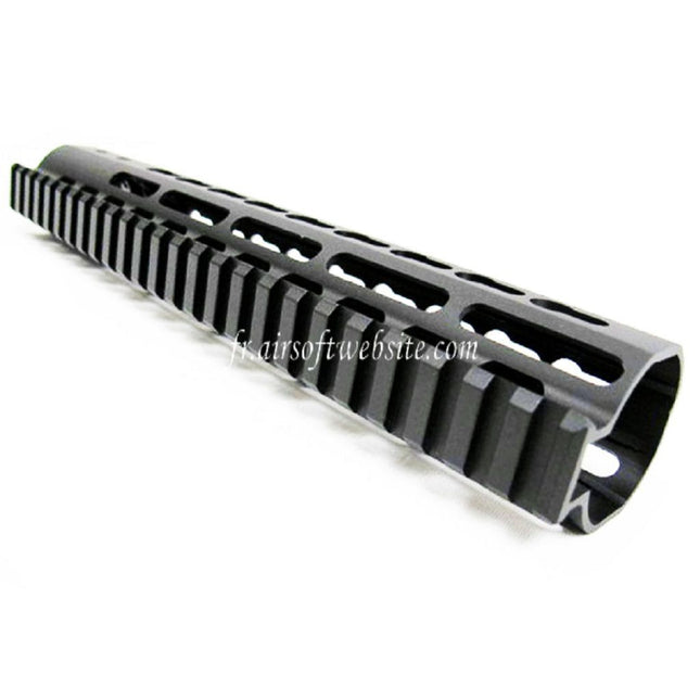 Airsoft Website CNC Aluminum 10 Pouces RAS Garde-Main Keymod Rail System Convient pour M4 M16 AEG Série Fusil Noir