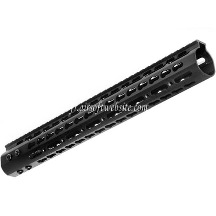Airsoft Website CNC Aluminum 15 Pouces Keymod RAS Rail de Garde-Main Convient pour M4 M16 Série AEG Fusil Noir