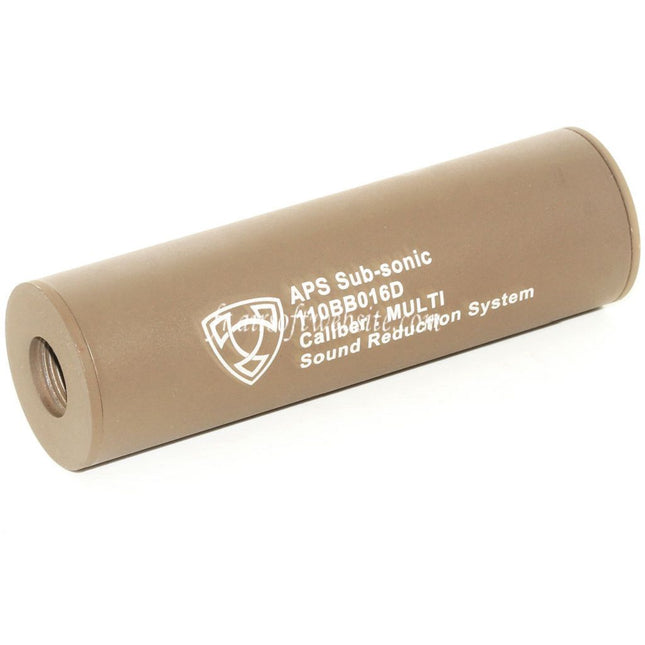 APS 110mm Aluminum Silencieux Canon Extension -14mm CCW sens antihoraire / +14mm CW sens horaire Fileté