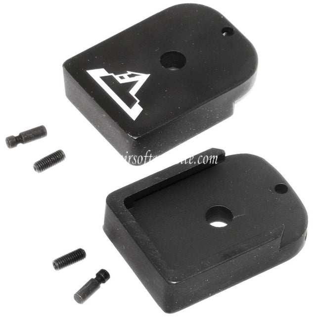 ARMY ARMAMENT 2pièces R601 TTI Combat Master Chargeur Base Plaque Couvre Convient pour ARMY / EMG SAI STI TTI / AW / WE / Tokyo Marui Hi-Capa GBB Gaz Pistolet Chargeur