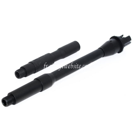 5KU 14.5 Pouces Aluminum Canon Extérieur -14mm CCW sens antihoraire Convient pour M4 M16 M4A1 Série AEG Fusil Airsoft