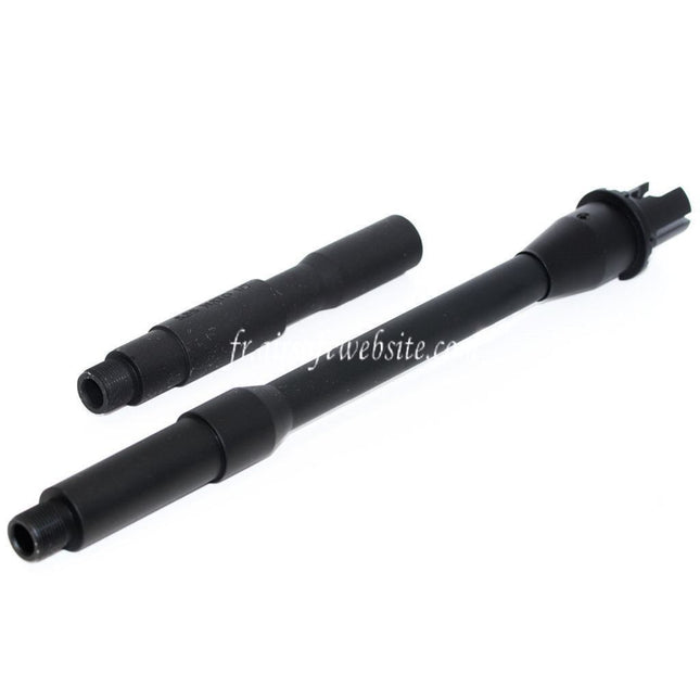 5KU 14.5 Pouces Aluminum Canon Extérieur -14mm CCW sens antihoraire Convient pour M4 M16 M4A1 Série AEG Fusil Airsoft