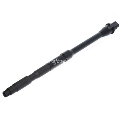 5KU 14.5 Pouces Aluminum Canon Extérieur -14mm CCW sens antihoraire Convient pour M4 M16 M4A1 Série AEG Fusil Airsoft