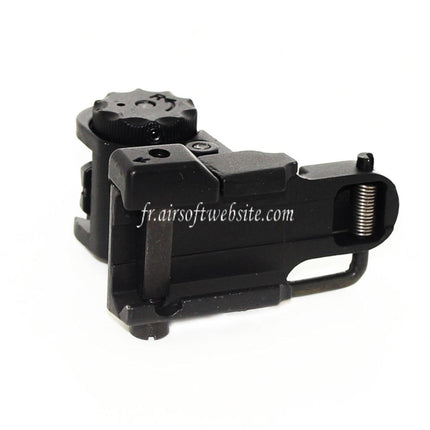 D-BOYS 300/600 Rabattable Hausse Convient pour 20mm Rail Fusil Airsoft