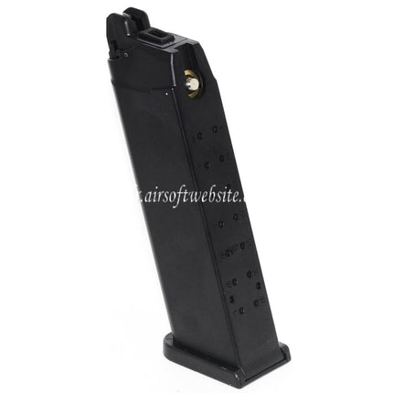 ARMY ARMAMENT 25 BB Gas Magazine Suitable for G17 G18C G-Series GBB Airsoft Pistol Black