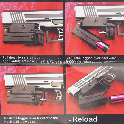 Show Guns Tactical SG 20mm Granaten Mini-Werfer mit 20mm Co2 Gas Shotshell Kartusche