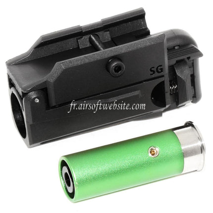 Show Guns Tactical SG 20mm Granaten Mini-Werfer mit 20mm Co2 Gas Shotshell Kartusche