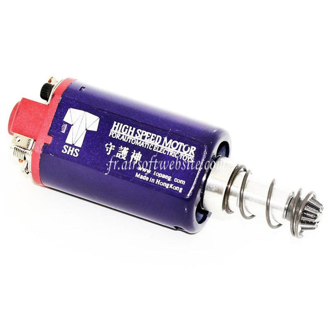 SHS Grande Vitesse Long Type Moteur Convient pour M4 M16 MP5 G3 P90 Série V2 Vitesse Boîte AEG Fusil Airsoft