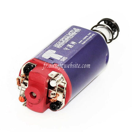 SHS Grande Vitesse Long Type Moteur Convient pour M4 M16 MP5 G3 P90 Série V2 Vitesse Boîte AEG Fusil Airsoft