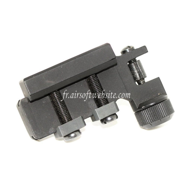 D-BOYS PDW Rabattable Hausse Base Convient pour 20mm Rail Fusil Airsoft