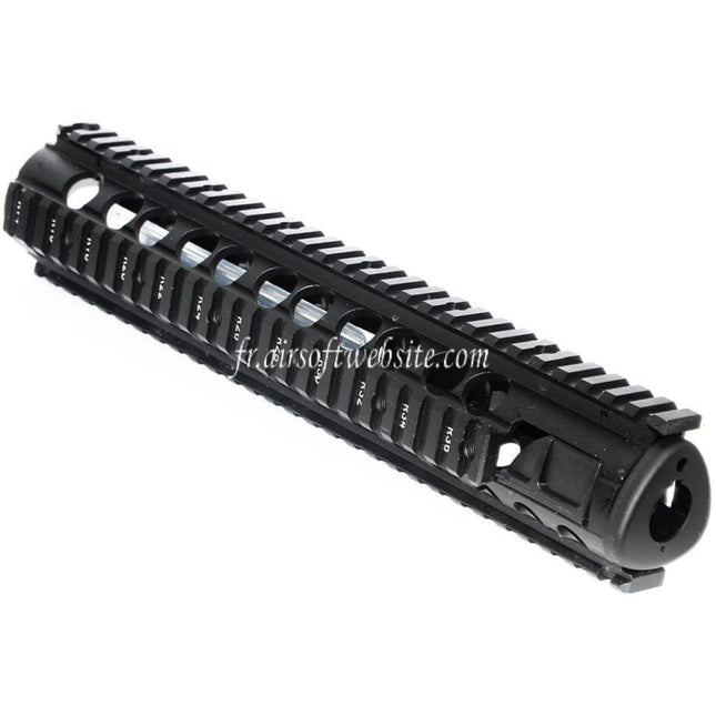 D-BOYS CNC Aluminum M5 RAS Rail de Garde-Main Convient pour CYMA D-BOYS G&P Classic Army KWA G&G Tokyo Marui M4 M16 Série AEG Fusil Airsoft Noir