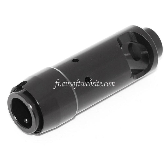 D-BOYS AK74S Frein de Bouche Convient pour -14mm CCW sens antihoraire Canon Fusil Airsoft Noir