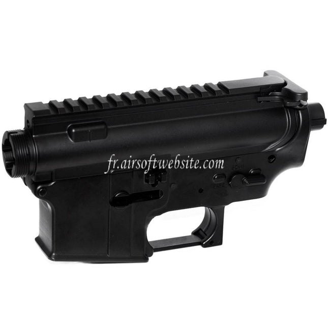 CYMA Haut Bas Boîtier Convient pour CYMA Tokyo Marui M4 M16 Série AEG Fusil Airsoft Noir