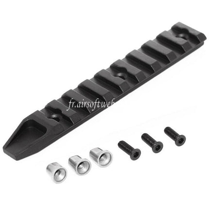 APS 114mm Evolution Tech Rail Keymod Suitable for AEG Airsoft Rifle Black
