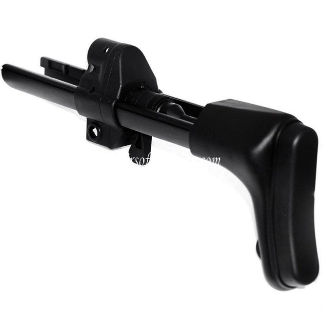 CYMA Rétractable Crosse Convient pour CYMA Classic Army ICS Tokyo Marui MP5 Série AEG Fusil Airsoft Noir
