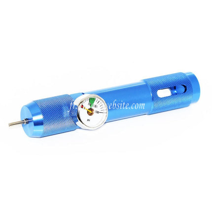 PPS 12g Co2 Rechargeable CNC Charger with PSI Gauge