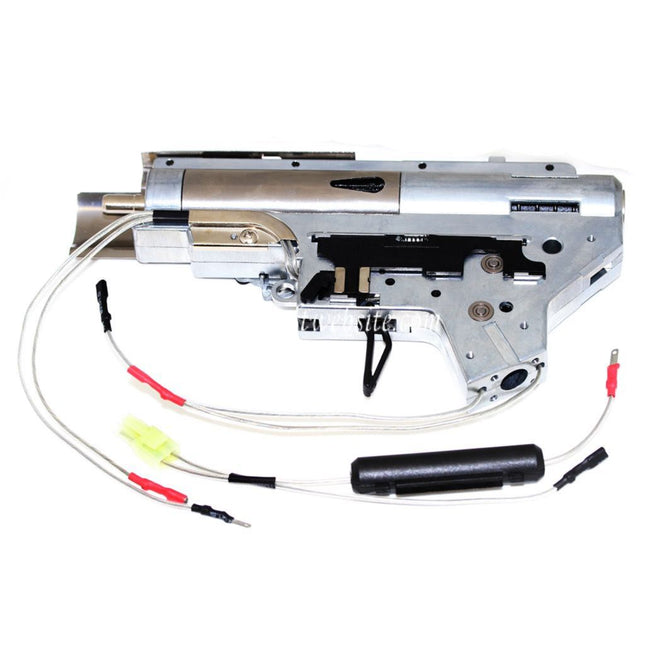 APS Silver Edge Extreme 8mm German Bearing QD Version 2 V2 Vitesse Boîte Convient pour M4 M16 Série AEG Fusil Airsoft