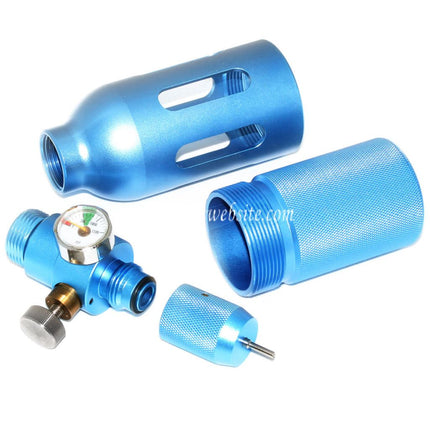 PPS 95g Co2 Gaz Rechargeable CNC Chargeur avec PSI Jauge