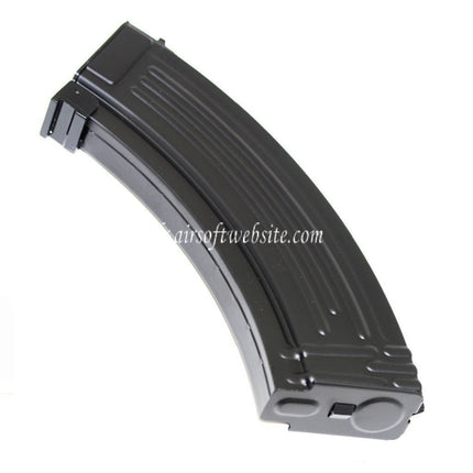 CYMA 150 Kugeln Metall Mid-Cap Magazin Passend für AK Serie AEG Airsoft Gewehr Schwarz