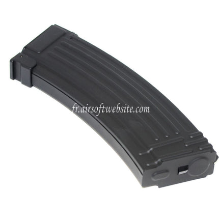 CYMA 140 Schuss Metall Mid-Cap Magazin Passend für AK Serie AEG Airsoft Gewehr Schwarz