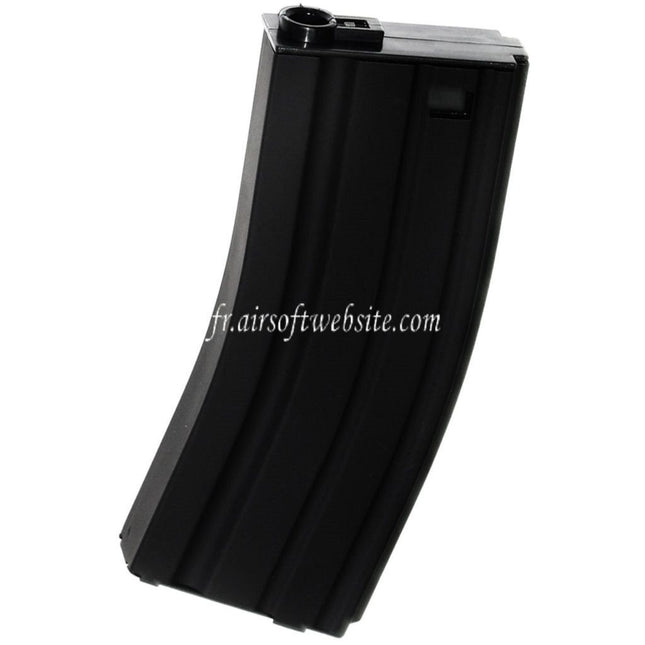 E&C 70 Billes Métal Mid-Cap Chargeur Convient pour M4 M16 Série AEG Fusil Airsoft Noir