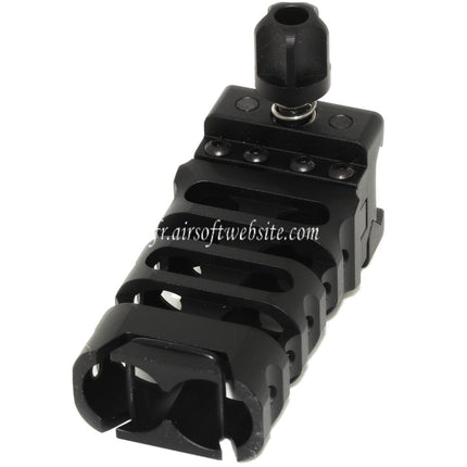 5KU Détachement Rapide QD Ultralight Vertical Poignée Convient pour 20mm Picatinny Rail Noir