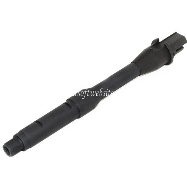 5KU 225mm 8.75 Pouces Aluminium Canon Extérieur -14mm CCW sens antihoraire Convient pour M4 M16 Série AEG Fusil Airsoft Noir