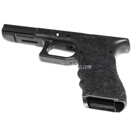 APS Polymer Custom Dotting Pistolgriff Gehäuse ACP601 ACP606 Black Hornet Tokyo Marui G17 G18C G34 G35 GBB Airsoft Pistole Schwarz