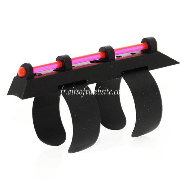APS 50x2 Rouge Fibre Optique Guidon Convient pour CAM870 M870 Shotgun Airsoft