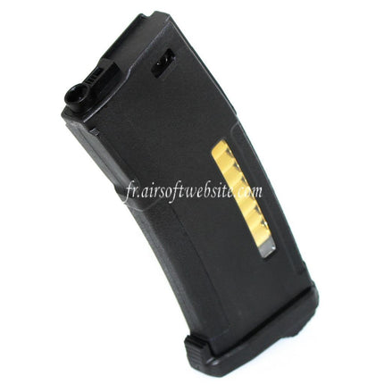 PTS 150 Billes EPM Mid-Cap Enhanced Polymère Chargeur Convient pour M4 M16 Série Tokyo Marui KWA PTS PDR-C ERG Masada G&P VFC-416 CA-416 AMOEBA AM Variants AEG Fusil Airsoft
