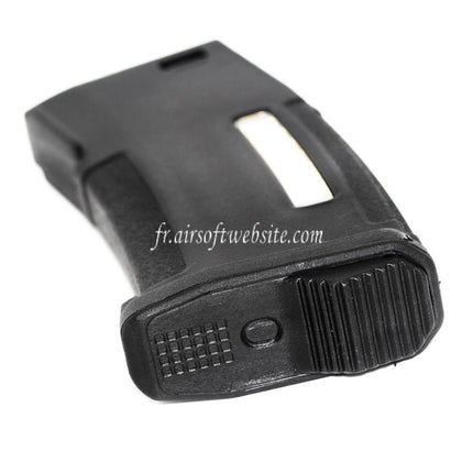 PTS 150 Billes EPM Mid-Cap Enhanced Polymère Chargeur Convient pour M4 M16 Série Tokyo Marui KWA PTS PDR-C ERG Masada G&P VFC-416 CA-416 AMOEBA AM Variants AEG Fusil Airsoft