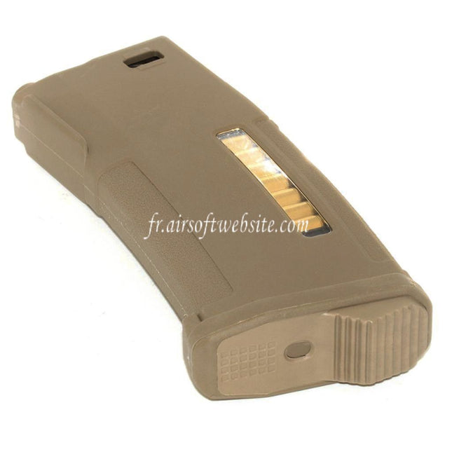 PTS 150 BBs EPM Mid-Cap Enhanced Polymer Magazin Passend für M4 M16 Serie Tokyo Marui KWA PTS PDR-C ERG Masada G&P VFC-416 CA-416 AMOEBA AM Varianten AEG Airsoft Gewehr