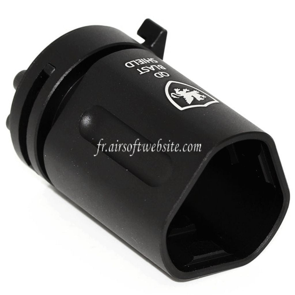 PTS Griffin Armament QD Blast Shield Noir