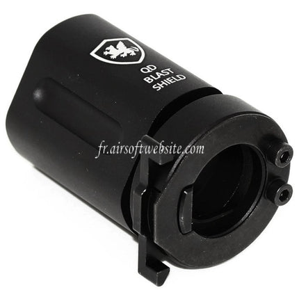 PTS Griffin Armament QD Blast Shield Black