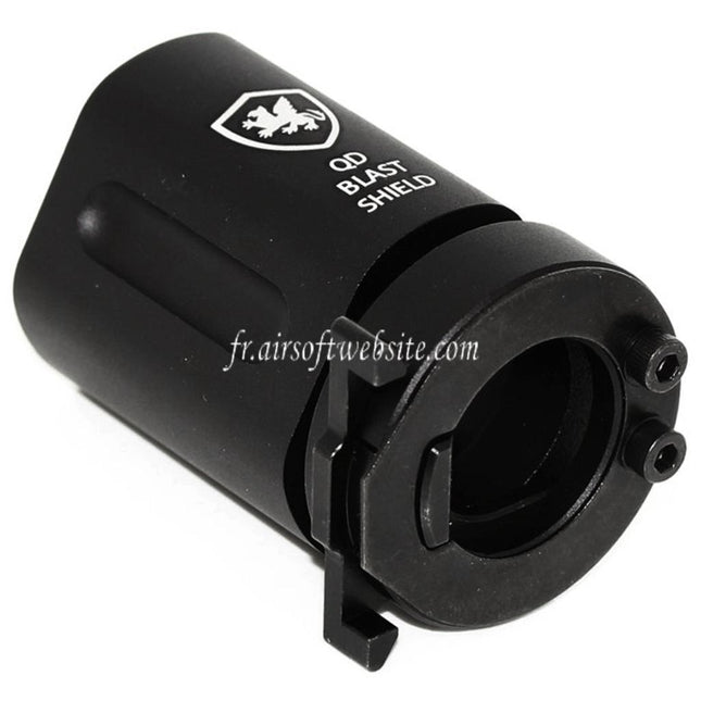 PTS Griffin Armament QD Blast Shield Noir