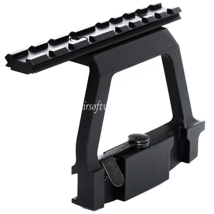 CYMA Side Rail Heavy Duty Zielfernrohr Montagebasis Passend für AK Serie AEG Airsoft Gewehr Schwarz