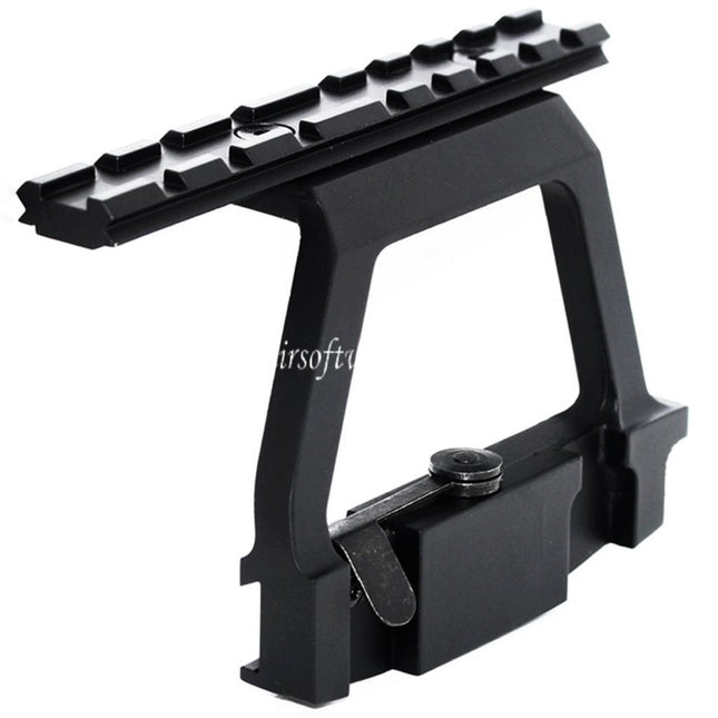 CYMA Side Rail Heavy Duty Lunette Montage Base Convient pour AK Série AEG Fusil Airsoft Noir