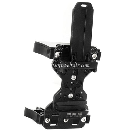 APS 8 Billes Plaque Cartouche Caddy System avec Passant de ceinture Convient pour CAM870 Shotgun Cartouche Noir