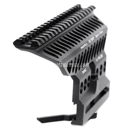 Airsoft Website 20mm Lunette Montage Convient pour AK Série AEG Fusil Noir