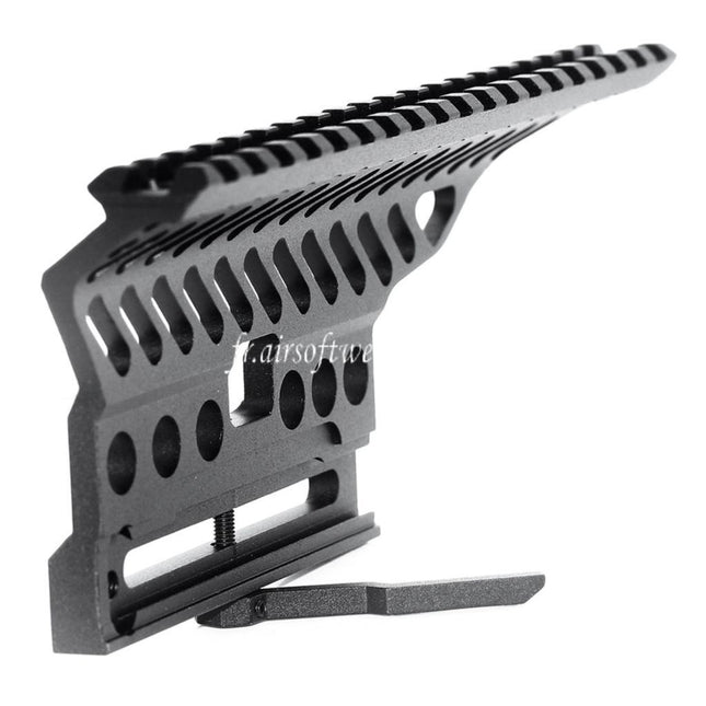 Airsoft Website 20mm Lunette Montage Convient pour AK Série AEG Fusil Noir