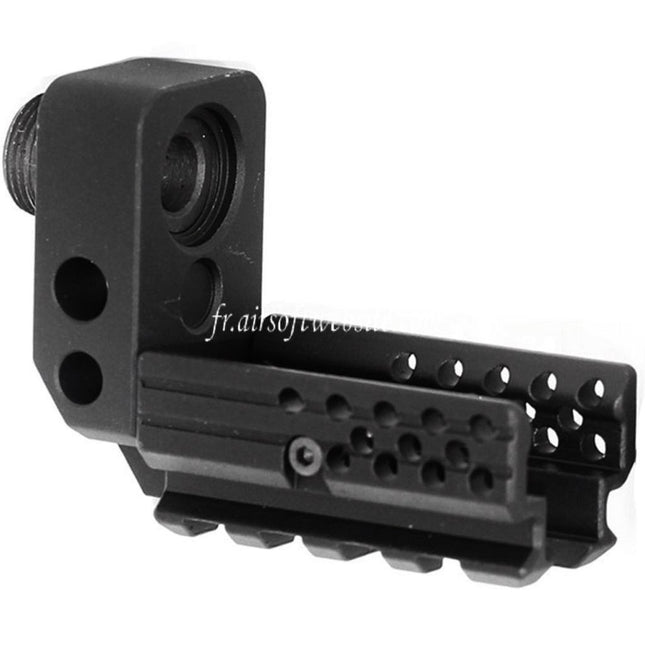 5KU SAS Rallongé Kit Convient pour Tokyo Marui G17 G18C G17Custom GBB Pistolet Airsoft Noir