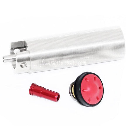 SHS One Piece Bore Up Cylindre Piston Tête Buse d'air Set Convient pour M4 M16 Série AEG Vitesse Boîte Fusil Airsoft