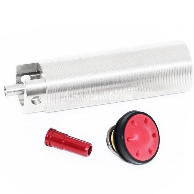 SHS One Piece Bore Up Cylindre Piston Tête Buse d'air Set Convient pour M4 M16 Série AEG Vitesse Boîte Fusil Airsoft